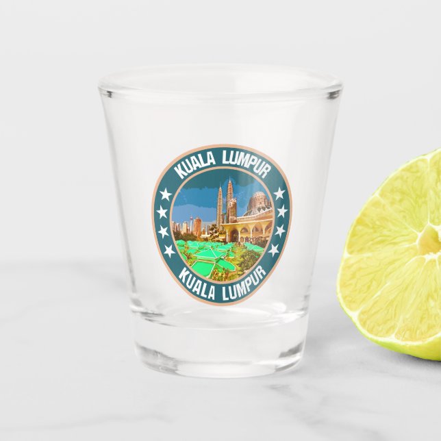 Kuala Lumpur                                       Shot Glass (Front)