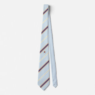 Kuala Lumpur stripes flag Tie