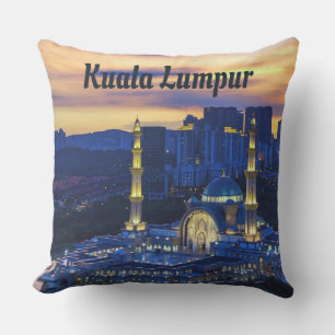 Kuala Lumpur Throw Pillow
