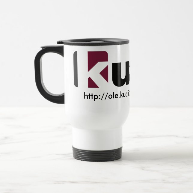 Kuali OLE Travel Mug (Left)