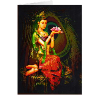 Kuan Yin and The Peacock Feather
