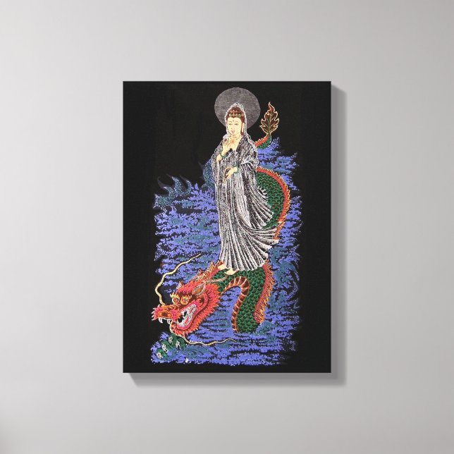 Kuan yin canvas picture (Front)