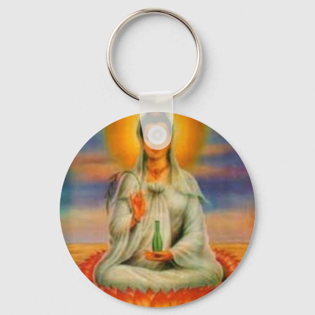 Kuan Yin Keychain (Front)