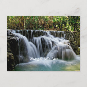 Kuang Si Falls, Laos Postcard