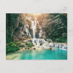 Kuang Si Falls  Luang Prabang Postcard