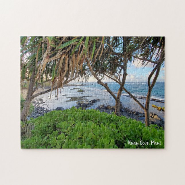 Kuau Cove on Maui Hawaii Jigsaw Puzzle (Horizontal)