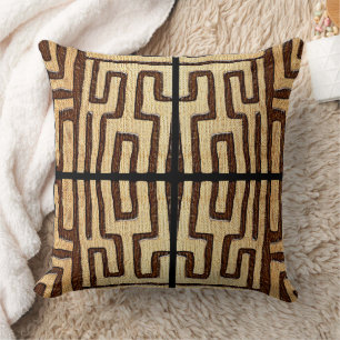 Kuba Impression de Tissu • Coussin de Jeter Afroce