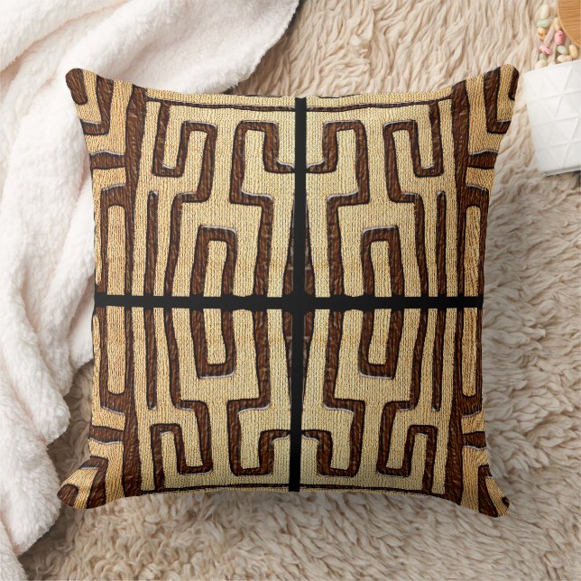 Kuba Impression de Tissu • Coussin de Jeter Afroce (Couverture)