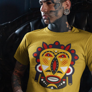 kuba tribal mask T-Shirt