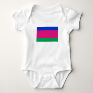 Kuban People's Republic Flag Baby Bodysuit