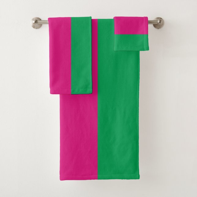 Kuban People's Republic Flag Bath Towel Set (Insitu)