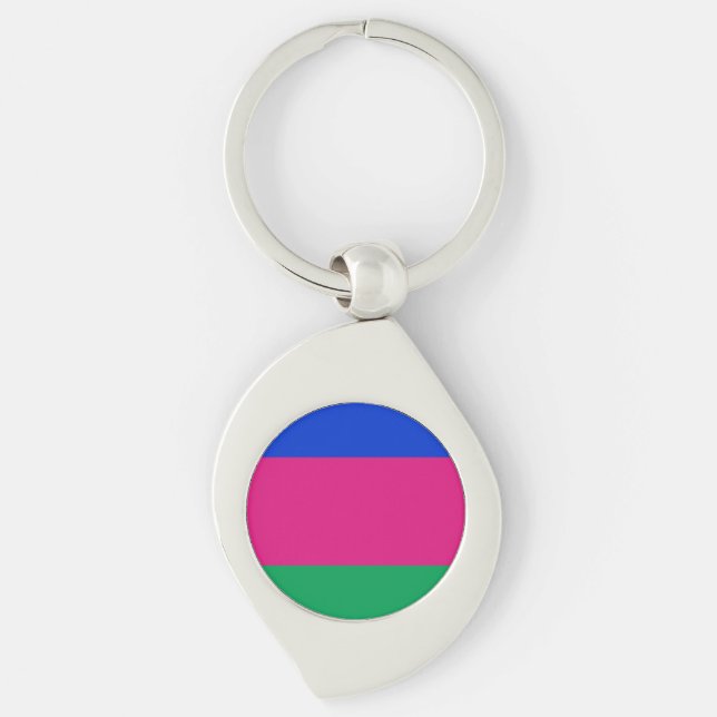 Kuban People's Republic Flag Keychain (Front)