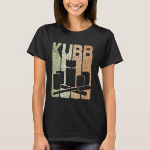 Kubb Vintage Kubb Player Retro Kubb Game T-Shirt
