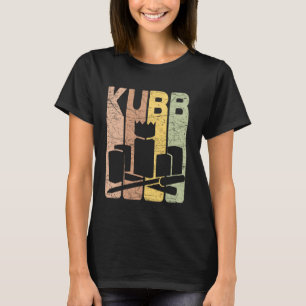 Kubb Vintage Kubb Player Retro Kubb Game T-Shirt