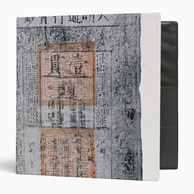 Kublai Khan , Emperor of China Binder (Front/Inside)