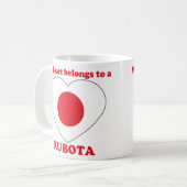 Kubota Coffee Mug (Front Left)