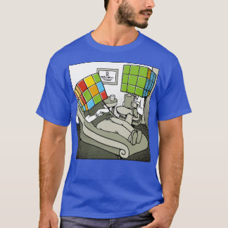 Kubrick Therapy Psychology by Tobe Fonseca T-Shirt
