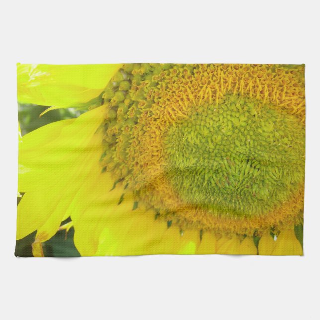 Küchentuch hellgelbe Sonnenblume Kitchen Towel (Horizontal)