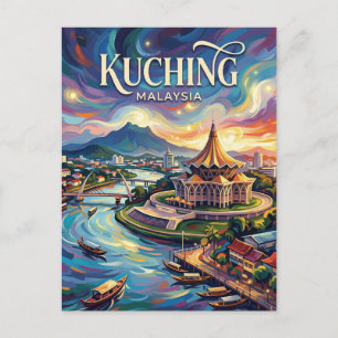 Kuching Malaysia Postcard