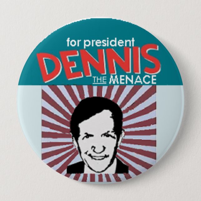 KUCINICH Menace Button (Front)