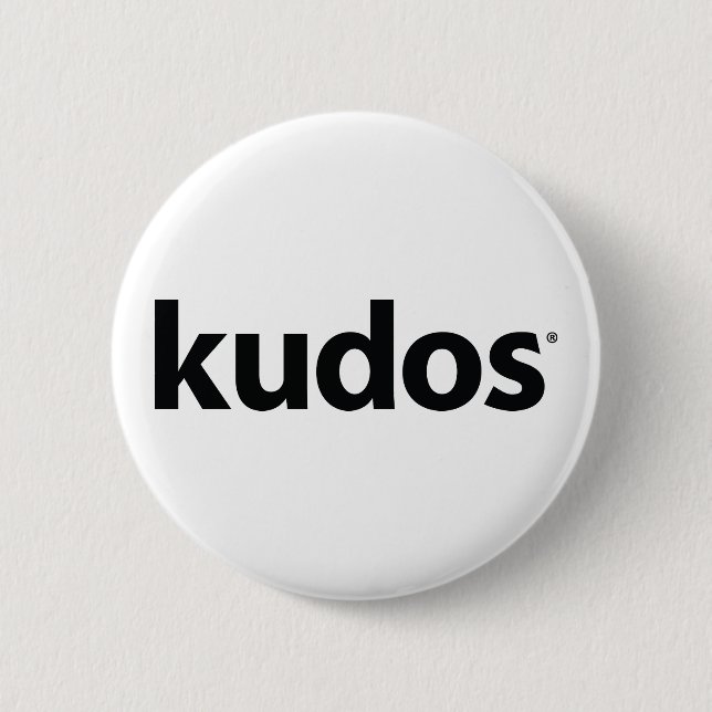 Kudos® 2 Inch Round Button (Front)