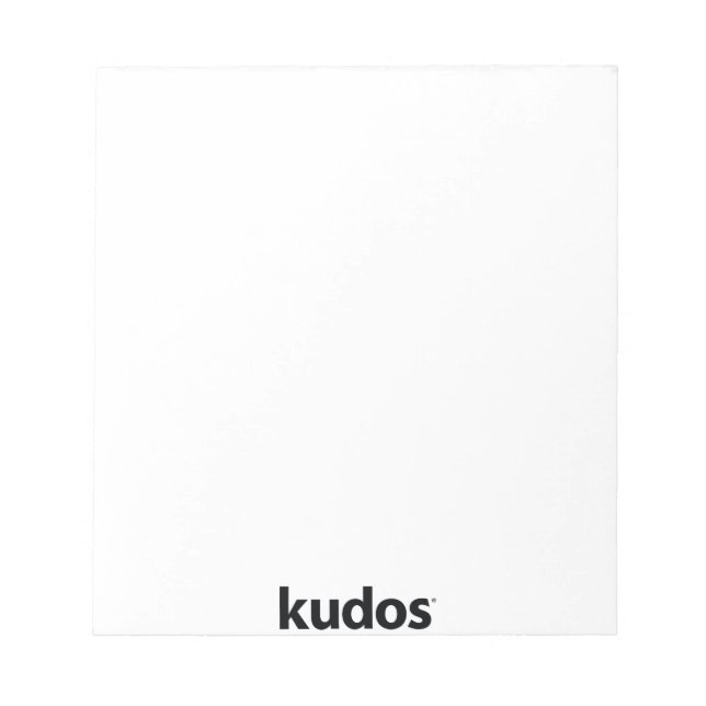 Kudos® Notepad (Front)