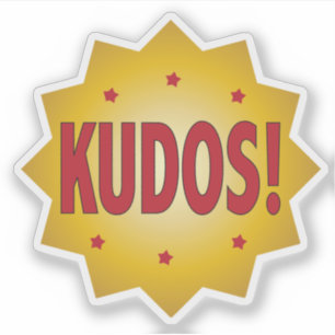 KUDOS star recognition and appreciation
