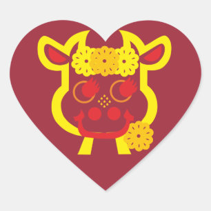 Kuh Switzerland Suisse Svizzera Svizra Sticker