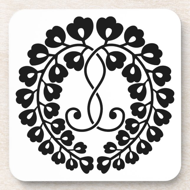 Kujo wisteria H Coaster (Front)