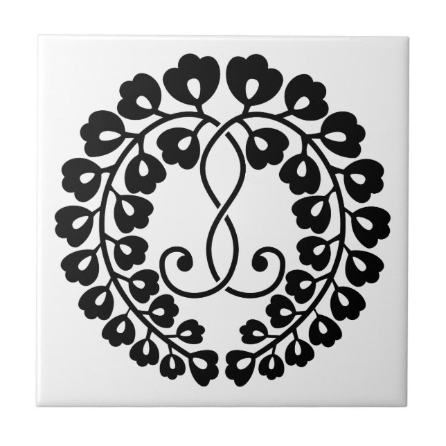 Kujo wisteria H Tile (Front)
