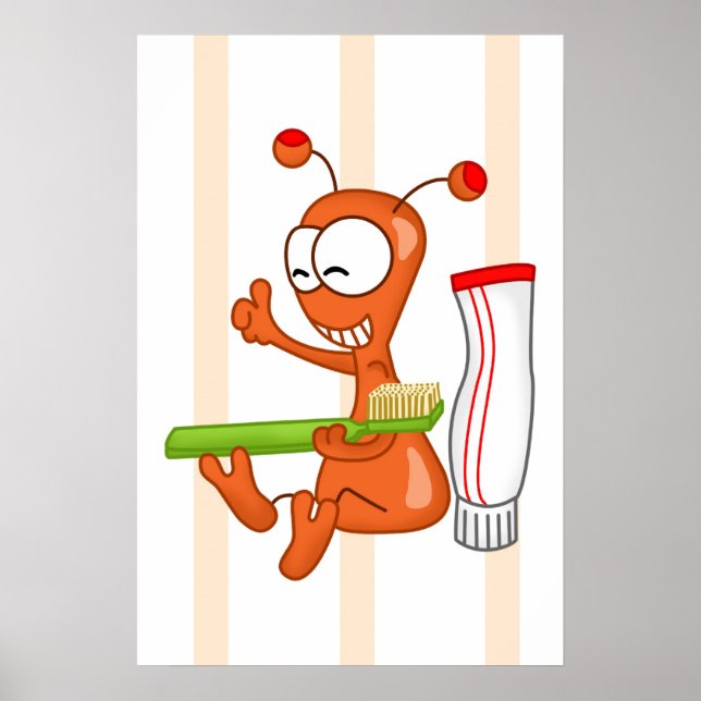 Kukie and tooth brushing 3 poster (Front)