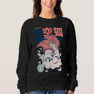 Kuko A Good Natured Japanese Yokai As A Fox In The Sweatshirt