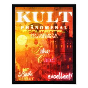 KULT PHÄNOMENAL MONUMENTAL PHOTO PRINT