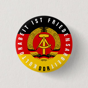 Kulturabeit ist Friedensarbeit 1 Inch Round Button