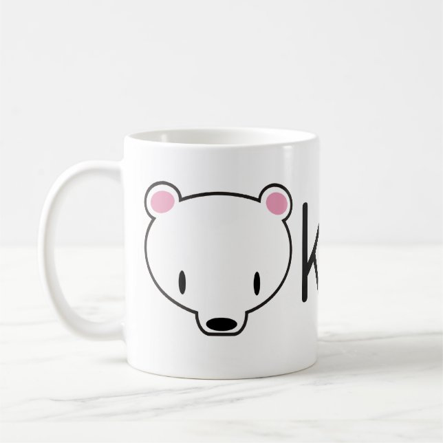 kuma-chan coffee mug (Left)