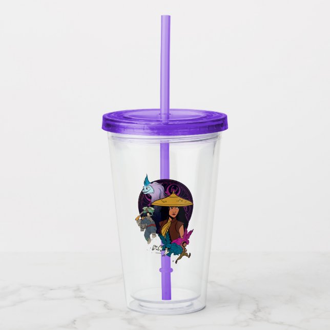 Kumandran Group Icon Badge Acrylic Tumbler (Front)