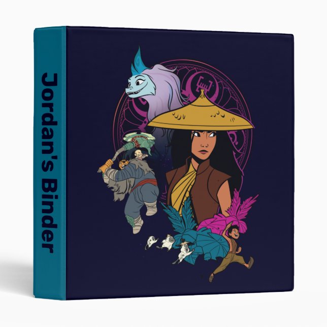 Kumandran Group Icon Badge Binder (Front/Spine)