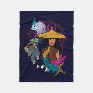 Kumandran Group Icon Badge Fleece Blanket