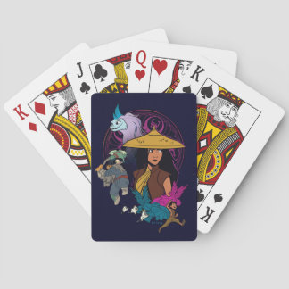 Kumandran Group Icon Badge Playing Cards