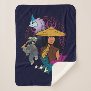 Kumandran Group Icon Badge Sherpa Blanket