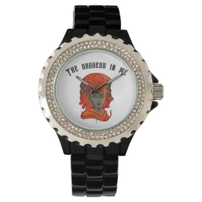 Kumari – Divine Feminine Goddess Art Watch (Front)