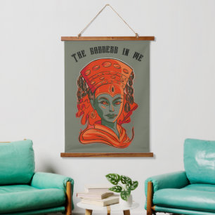  Kumari - The goddess in me    Hanging Tapestry