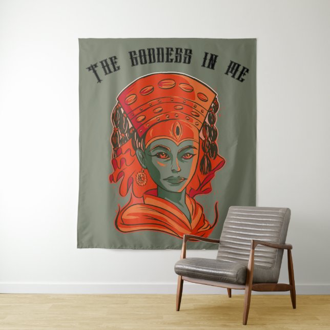  Kumari - The goddess in me    Tapestry (In Situ)