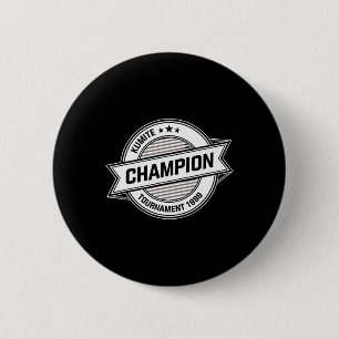 Kumite Champion Martial Arts Kung Fu Karate Cinema 2 Inch Round Button