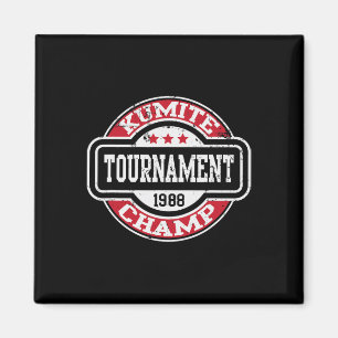 Kumite Champion Martial Arts Kung Fu Karate Cinema Magnet