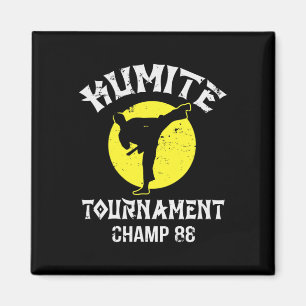 Kumite Tournament Champ Vintage Martial Arts Karat Magnet