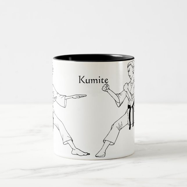 Kumite Two-Tone Coffee Mug (Center)
