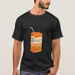 Kumquat Japanese Fruit Juice Japan Kanji Boys Girl T-Shirt