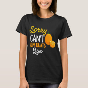 Kumquat Tree Fruit Recipes Orange Plant Marmalade T-Shirt