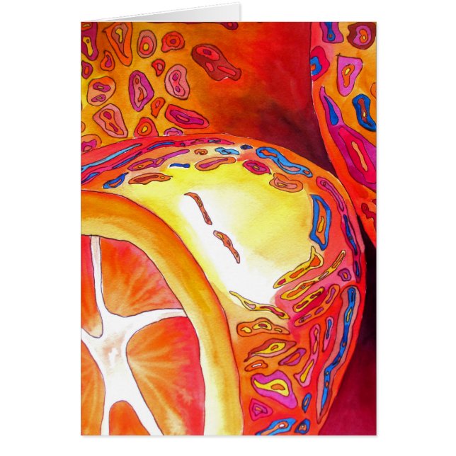 Kumquats agrumes oranges aquarelles fruits art (Devant)